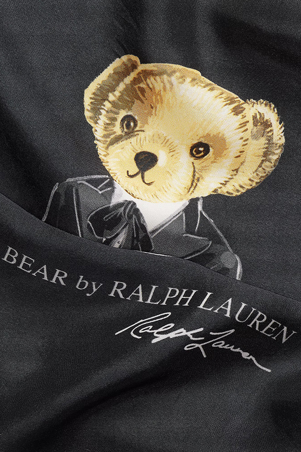 ΜΕΤΑΞΩΤΟ ΦΟΥΛΑΡΙ ΛΑΙΜΟΥ POLO RALPH LAUREN - 001 POLO BLACK / BLACK